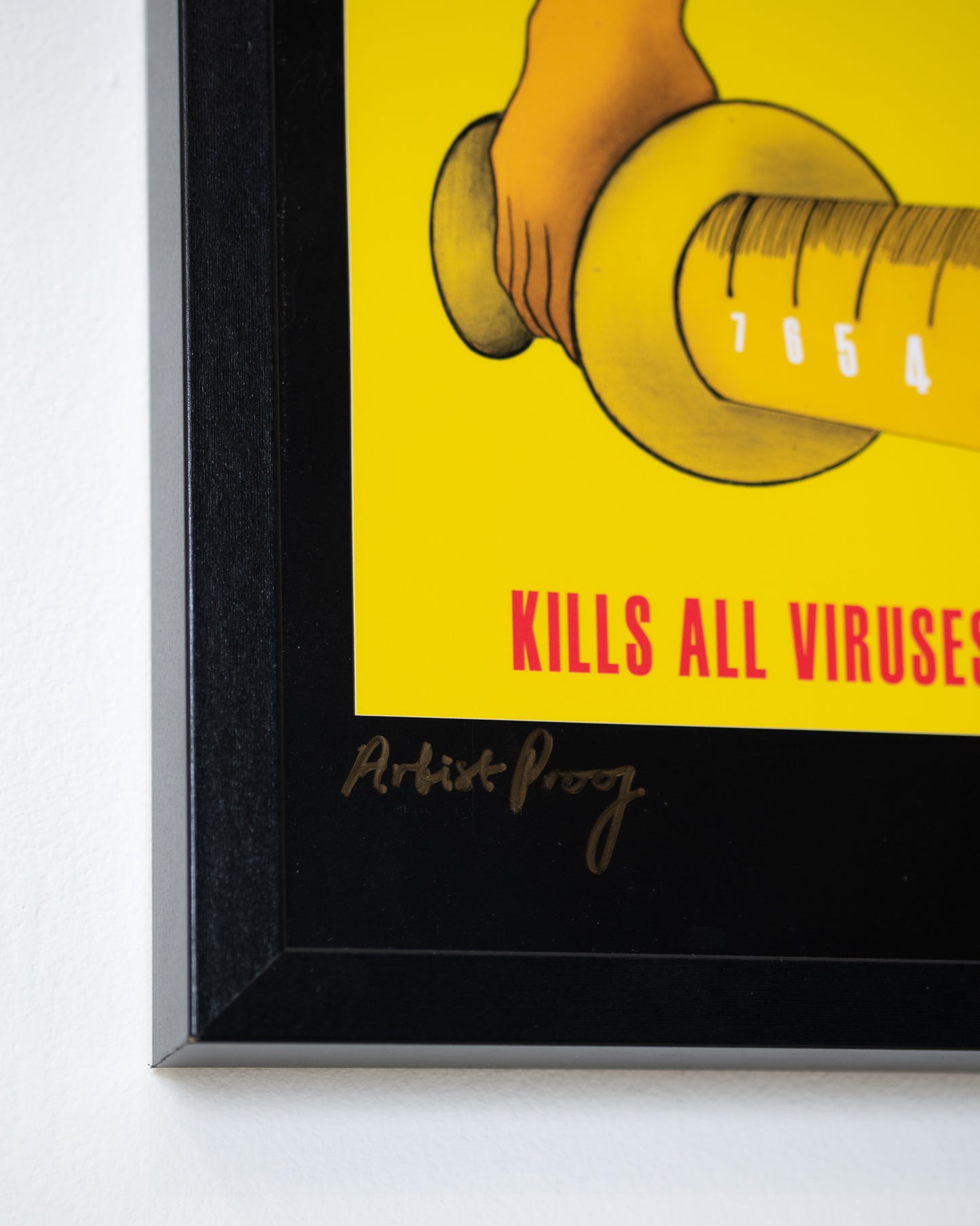 Will Kill | Vaccinationism | Limited edition Print Framed | Lawyers Arts Club freeshipping - Lawyers Arts Club