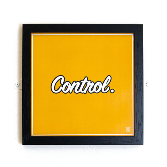 Control. | Law On The Wall | Art limited edition framed | Lawyers Arts Club freeshipping - Lawyers Arts Club