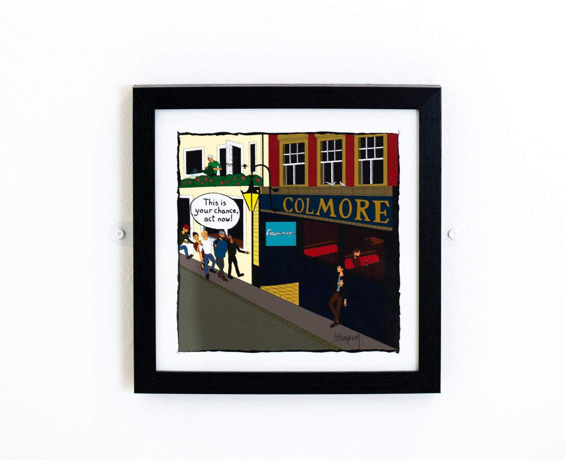 Encourage. | The Legal Cartoon | Limited edition print | Law On The Wall freeshipping - Lawyers Arts Club