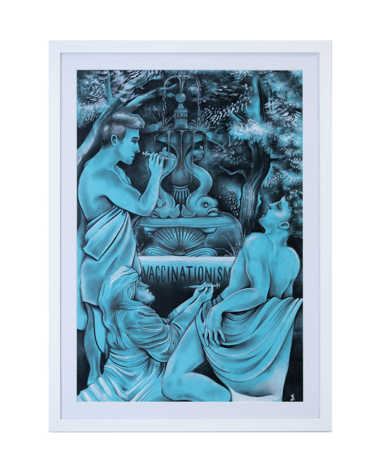 The Fountain Of Youth | Vaccinationism | Art limited edition print | Lawyers Arts Club freeshipping - Lawyers Arts Club