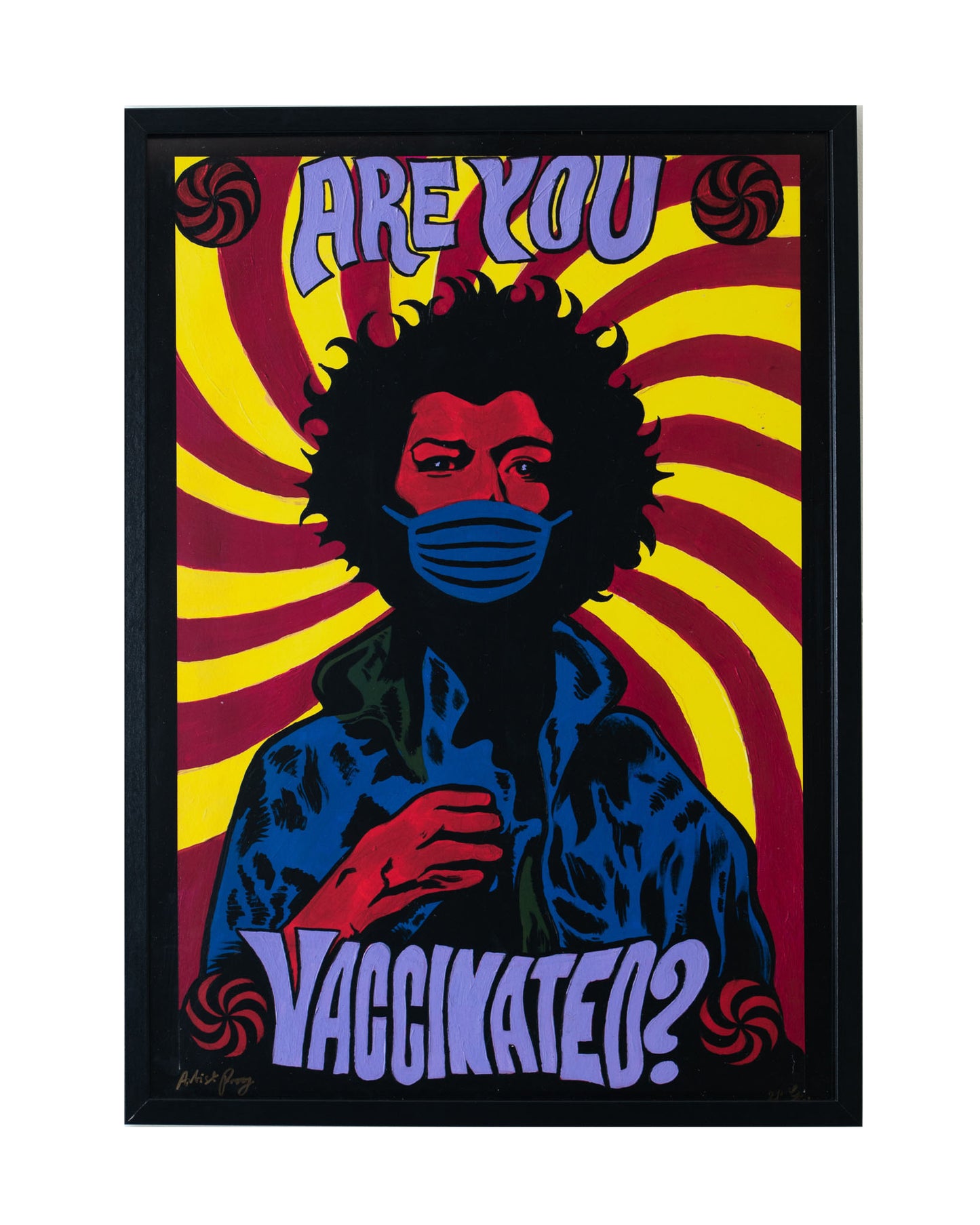 Hendrix | Vaccinationism | Art Limited Edition print | Lawyers Arts Club freeshipping - Lawyers Arts Club