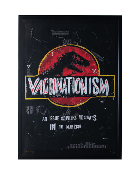 Jurassic Park | Vaccinationism | Art limited edition print | Lawyers Arts Club freeshipping - Lawyers Arts Club