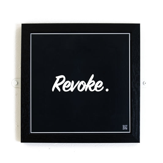 Revoke. | Law On The wall | Art limited edition print | Lawyers Arts Club freeshipping - Lawyers Arts Club