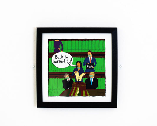 Revoke. | The Legal Cartoon | Limited edition print framed | Law On The Wall freeshipping - Lawyers Arts Club