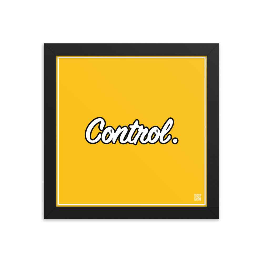 Control. | Law On The Wall | Art poster framed | Lawyers Arts Club freeshipping - Lawyers Arts Club