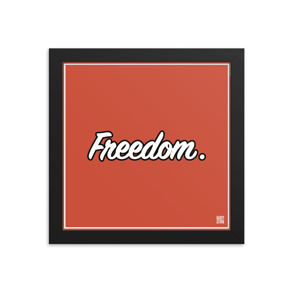 Freedom. | The Legal Cartoon | Art poster framed | Lawyers Arts Club freeshipping - Lawyers Arts Club