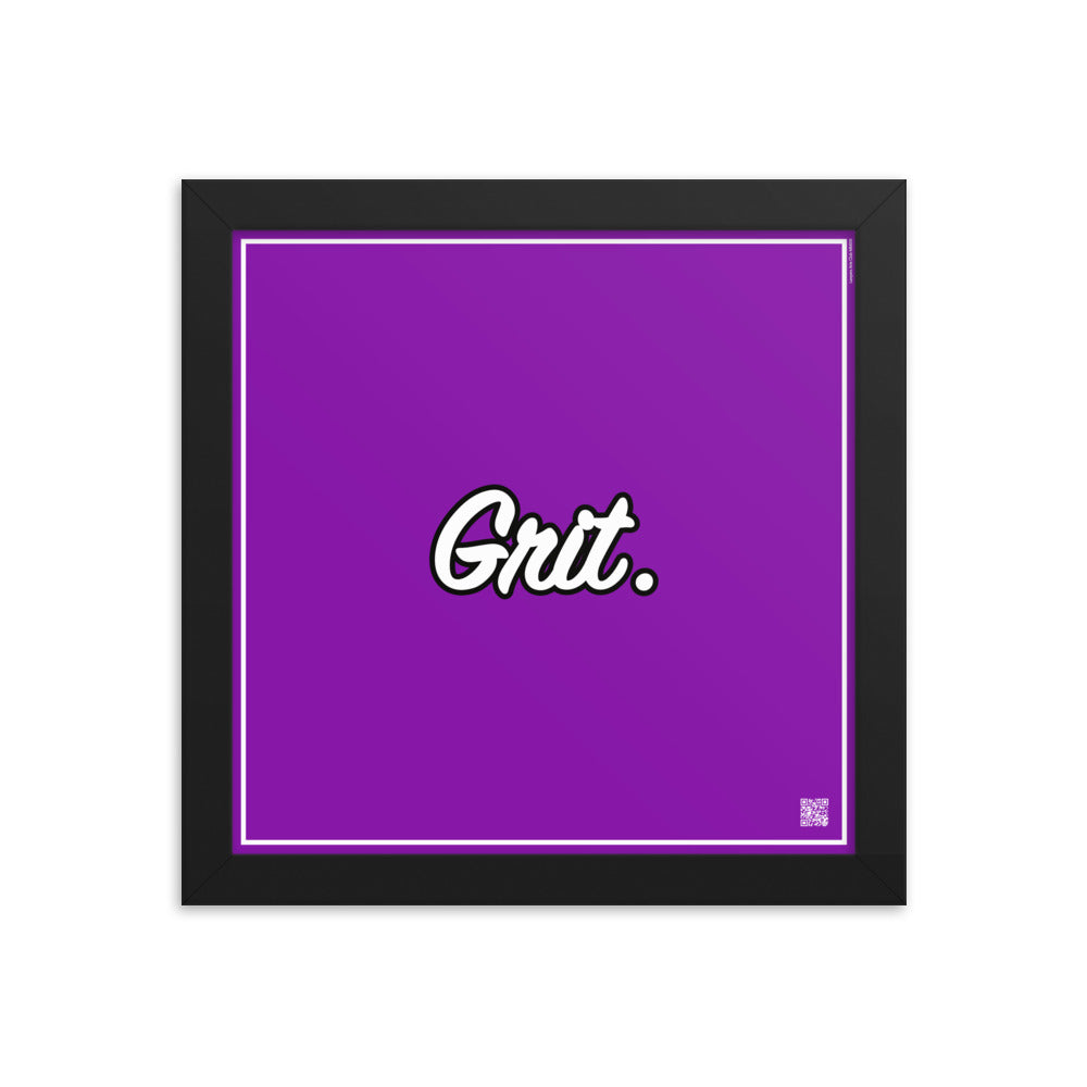 Grit. | Law On The Wall | Art poster framed | Lawyers Arts Club freeshipping - Lawyers Arts Club