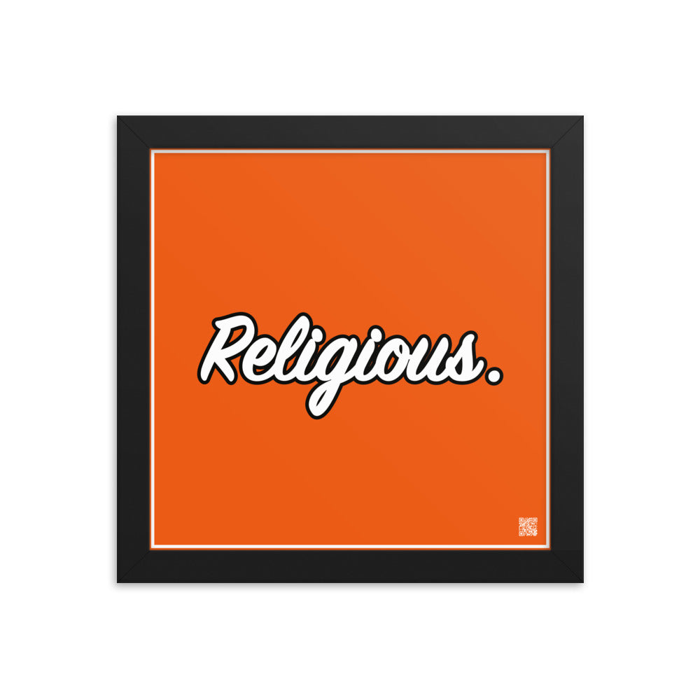 Religious. | Law On The Wall | Art poster framed | Lawyers Arts Club freeshipping - Lawyers Arts Club