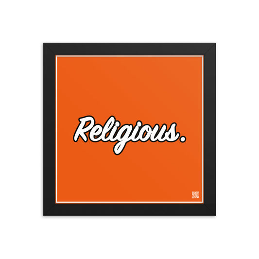 Religious. | Law On The Wall | Art poster framed | Lawyers Arts Club freeshipping - Lawyers Arts Club