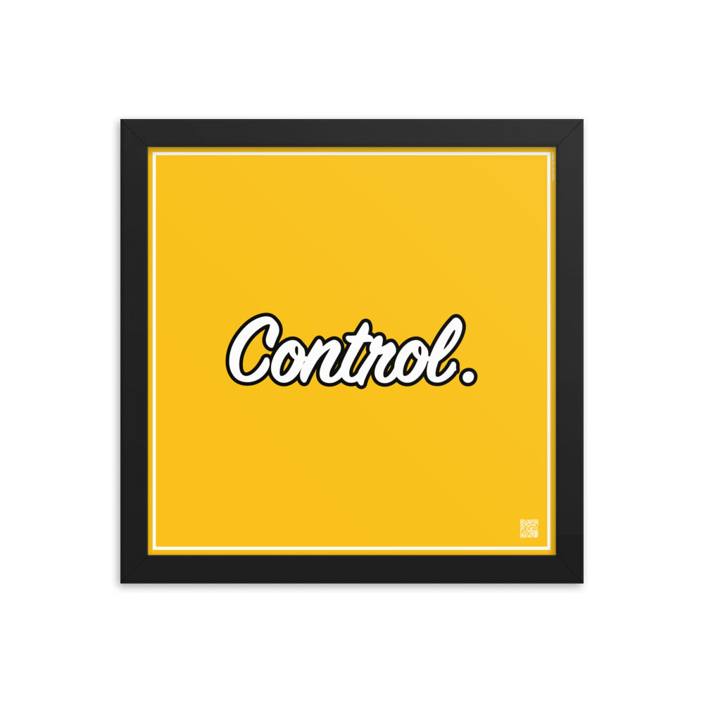 Control. | Law On The Wall | Art poster framed | Lawyers Arts Club freeshipping - Lawyers Arts Club