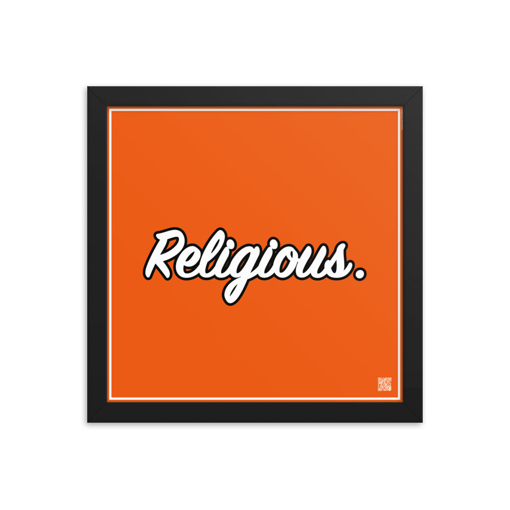 Religious. | Law On The Wall | Art poster framed | Lawyers Arts Club freeshipping - Lawyers Arts Club