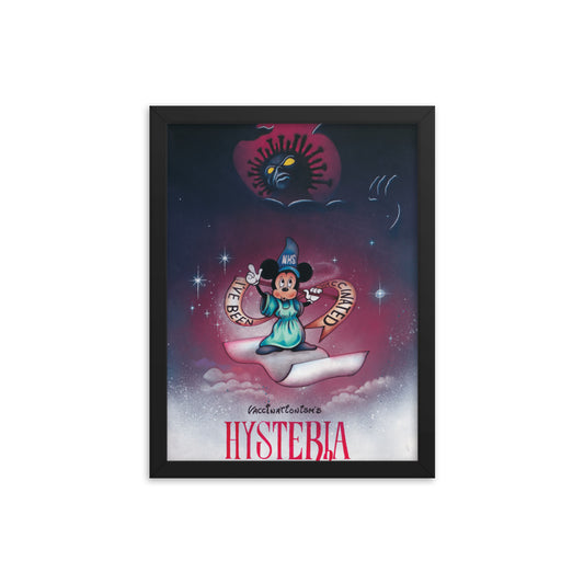 Hysteria | Vaccinationism | Art print framed | Lawyers Arts Club freeshipping - Lawyers Arts Club