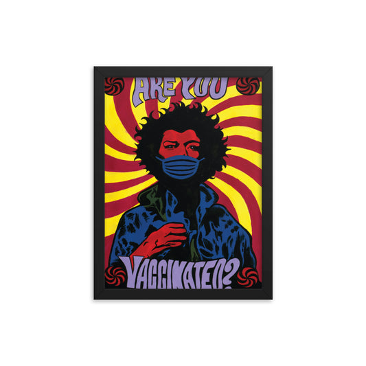 Hendrix | Vaccinationism | Art poster framed | Lawyers Arts Club freeshipping - Lawyers Arts Club