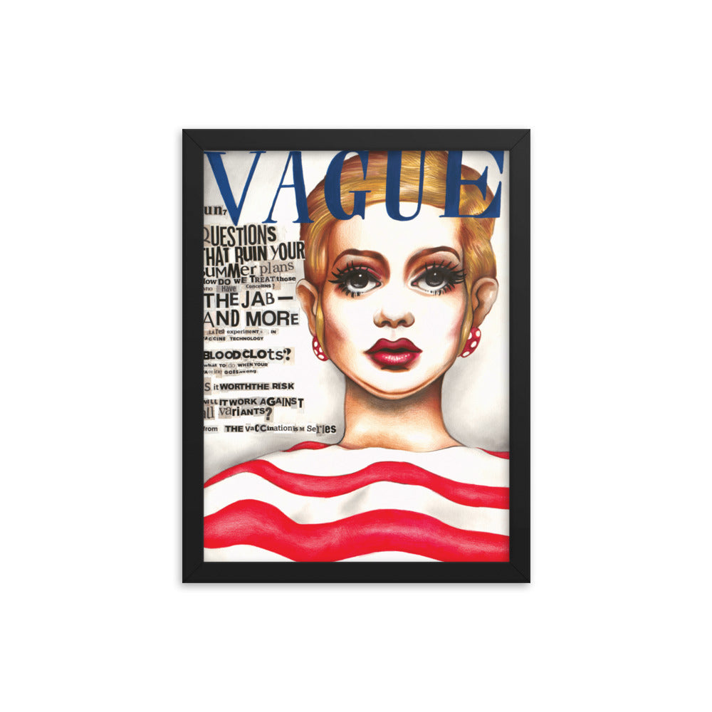 Vague | Vaccinationism | Art poster framed | Lawyers Arts Club freeshipping - Lawyers Arts Club