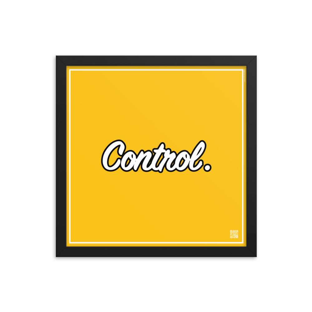 Control. | Law On The Wall | Art poster framed | Lawyers Arts Club freeshipping - Lawyers Arts Club