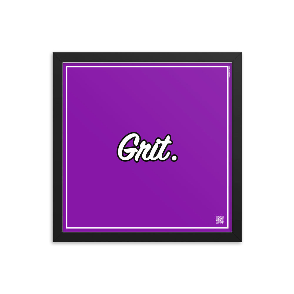 Grit. | Law On The Wall | Art poster framed | Lawyers Arts Club freeshipping - Lawyers Arts Club