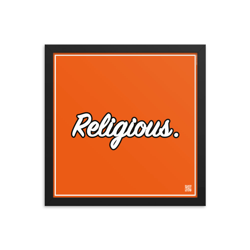 Religious. | Law On The Wall | Art poster framed | Lawyers Arts Club freeshipping - Lawyers Arts Club