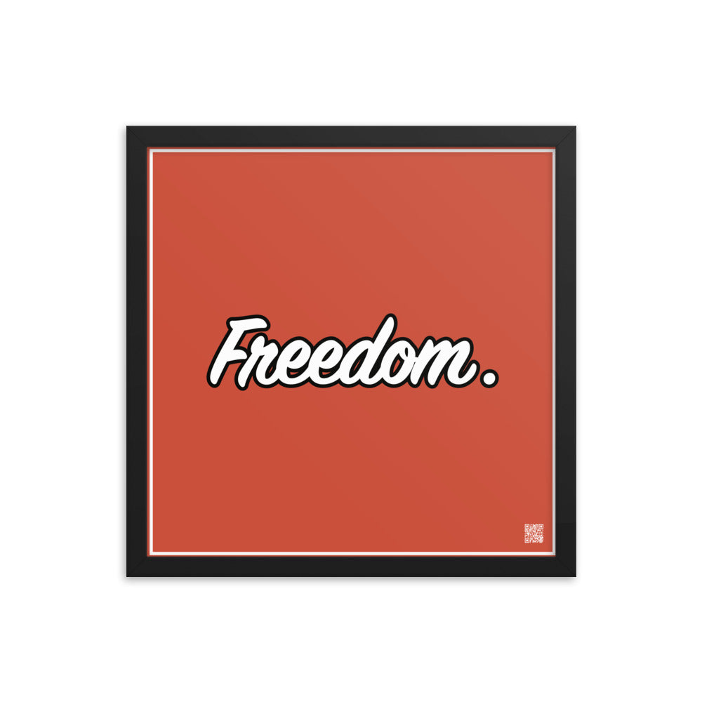 Freedom. | The Legal Cartoon | Art poster framed | Lawyers Arts Club freeshipping - Lawyers Arts Club