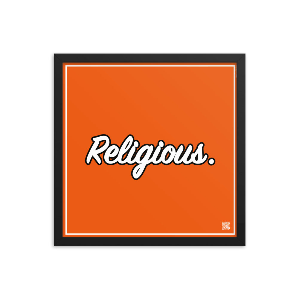 Religious. | Law On The Wall | Art poster framed | Lawyers Arts Club freeshipping - Lawyers Arts Club