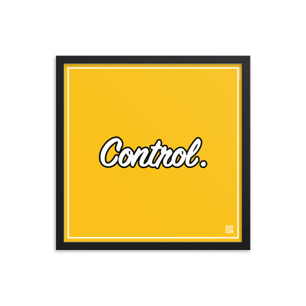 Control. | Law On The Wall | Art poster framed | Lawyers Arts Club freeshipping - Lawyers Arts Club