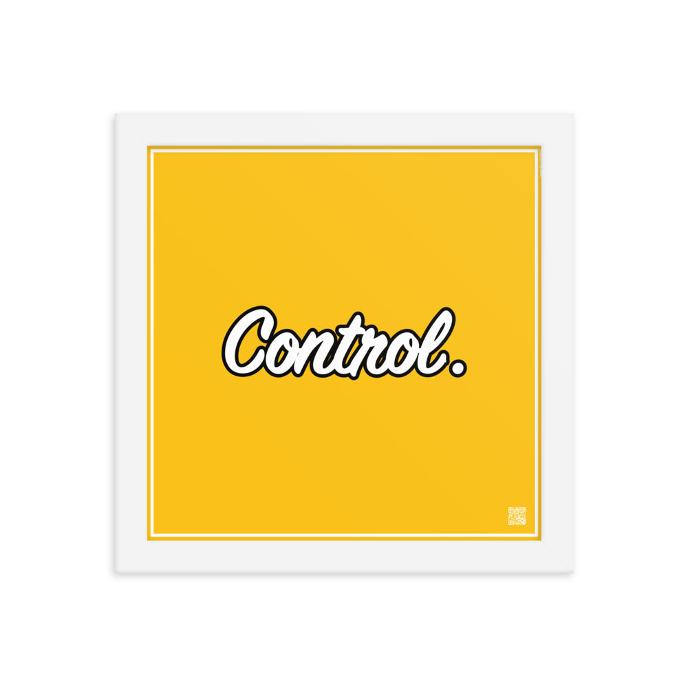 Control. | Law On The Wall | Art poster framed | Lawyers Arts Club freeshipping - Lawyers Arts Club