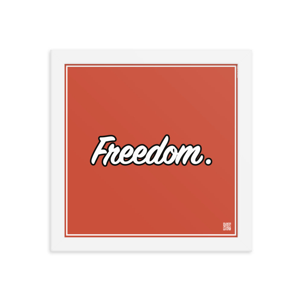 Freedom. | The Legal Cartoon | Art poster framed | Lawyers Arts Club freeshipping - Lawyers Arts Club