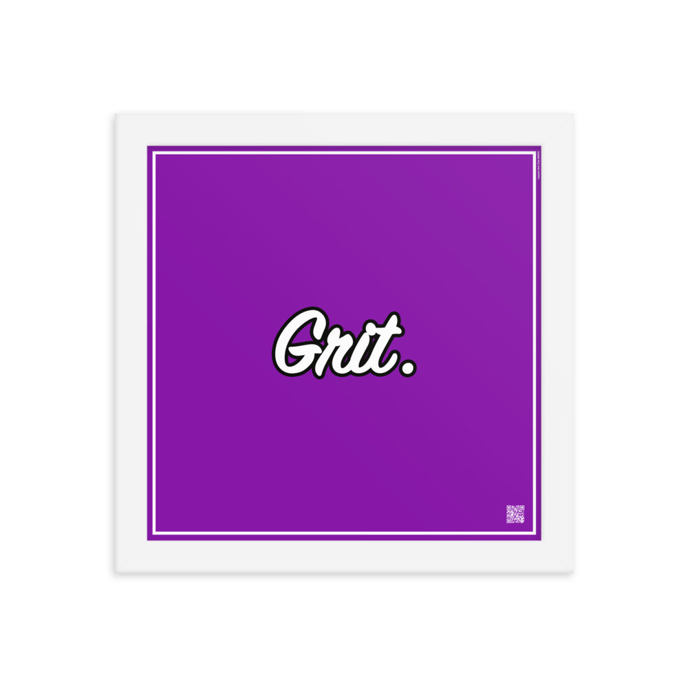 Grit. | Law On The Wall | Art poster framed | Lawyers Arts Club freeshipping - Lawyers Arts Club