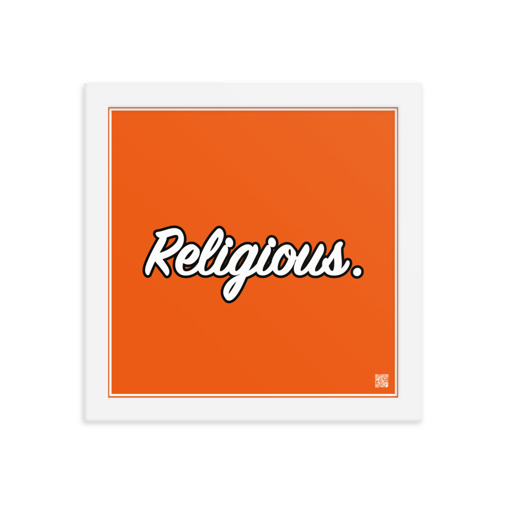 Religious. | Law On The Wall | Art poster framed | Lawyers Arts Club freeshipping - Lawyers Arts Club