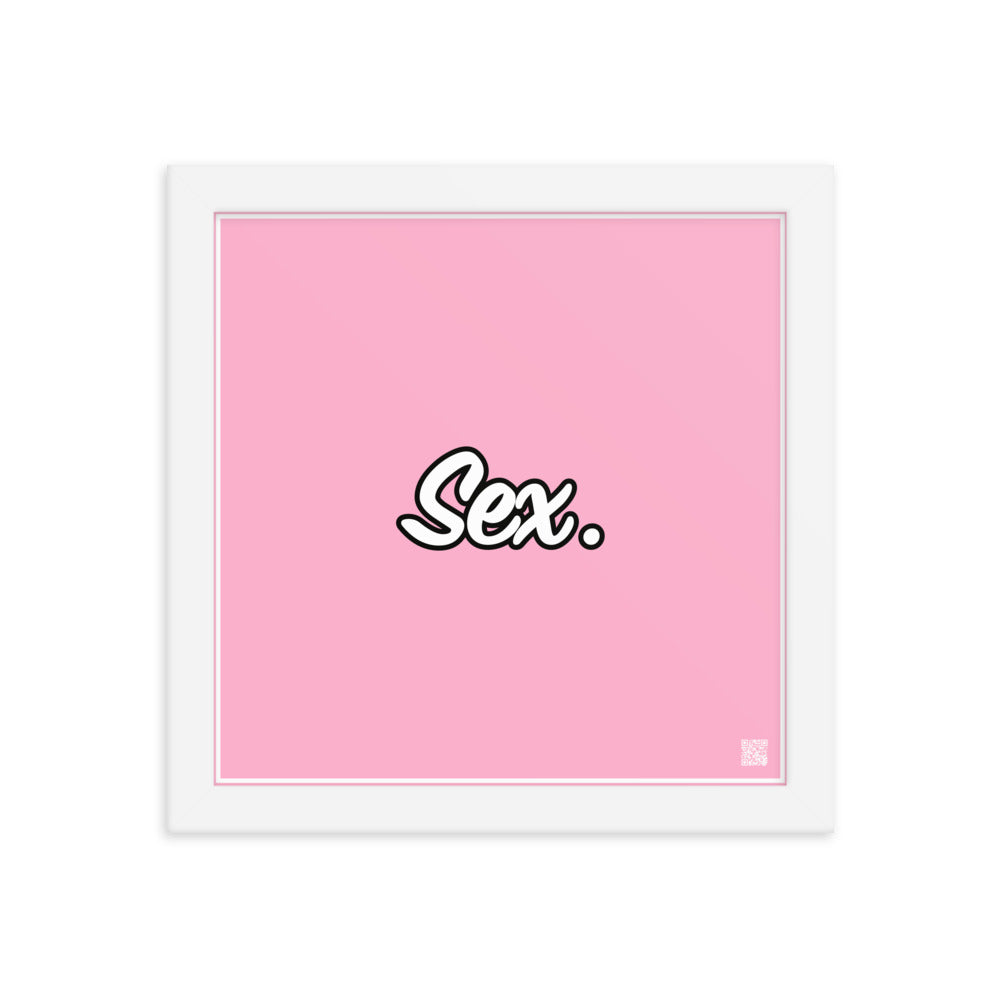 Sex. | Law on the Wall | Art poster framed | Lawyers Arts Club. freeshipping - Lawyers Arts Club