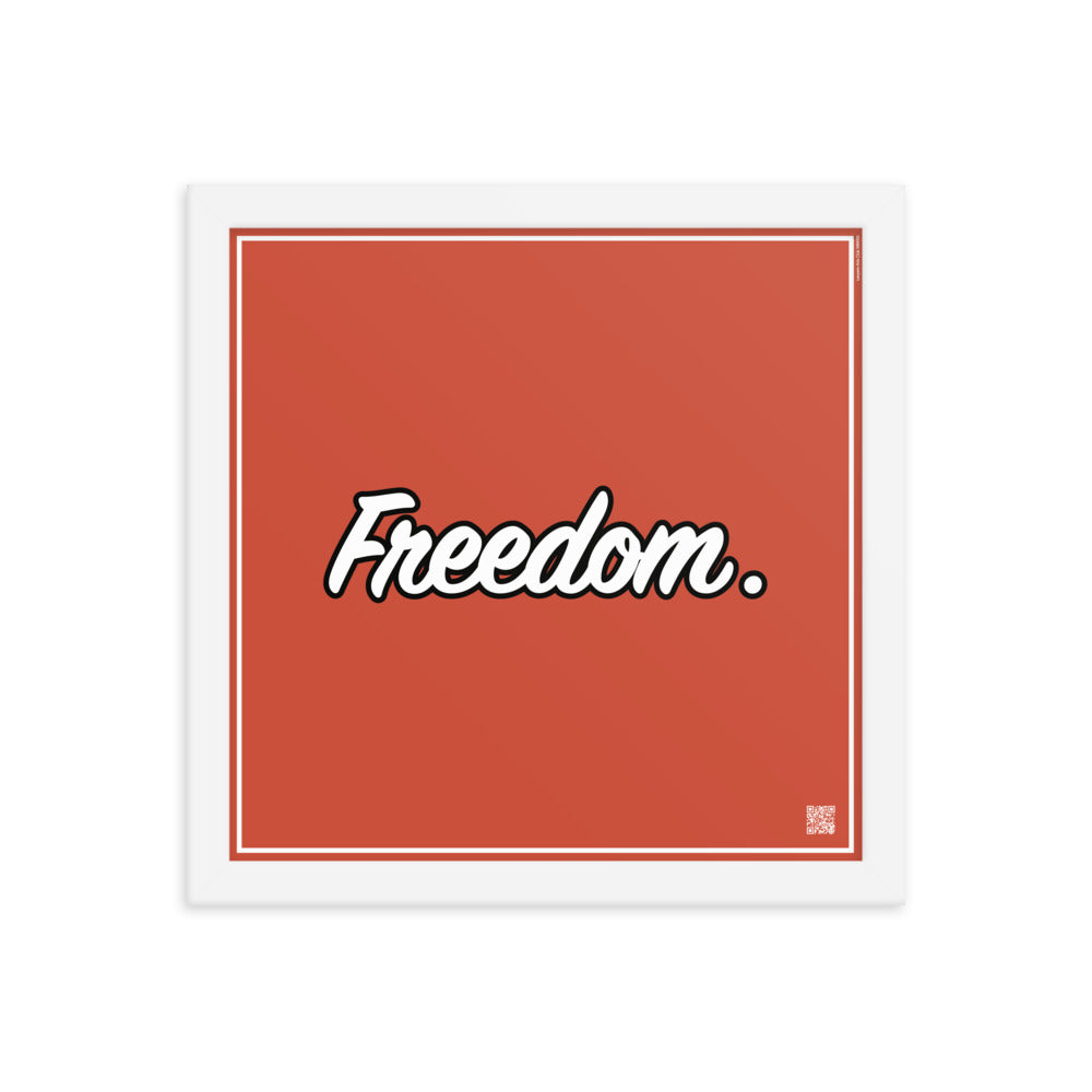 Freedom. | The Legal Cartoon | Art poster framed | Lawyers Arts Club freeshipping - Lawyers Arts Club