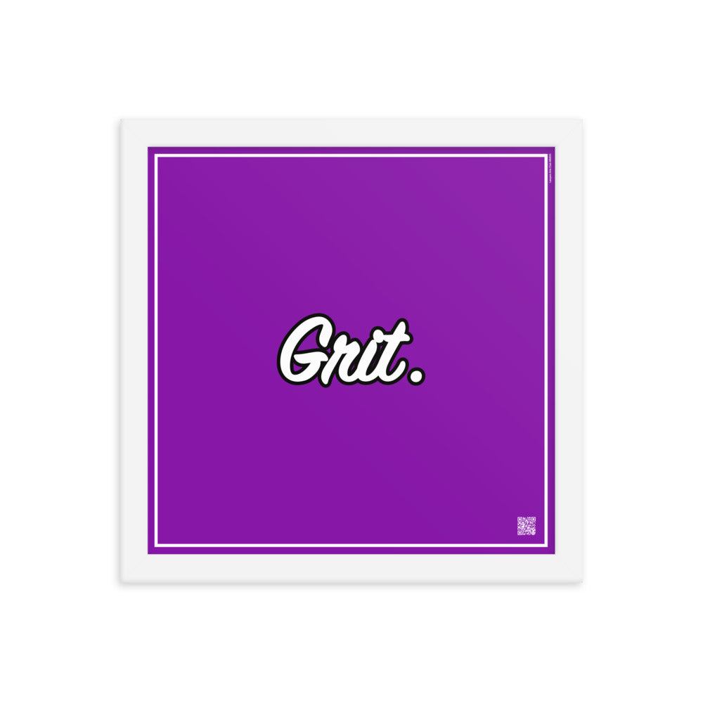 Grit. | Law On The Wall | Art poster framed | Lawyers Arts Club freeshipping - Lawyers Arts Club