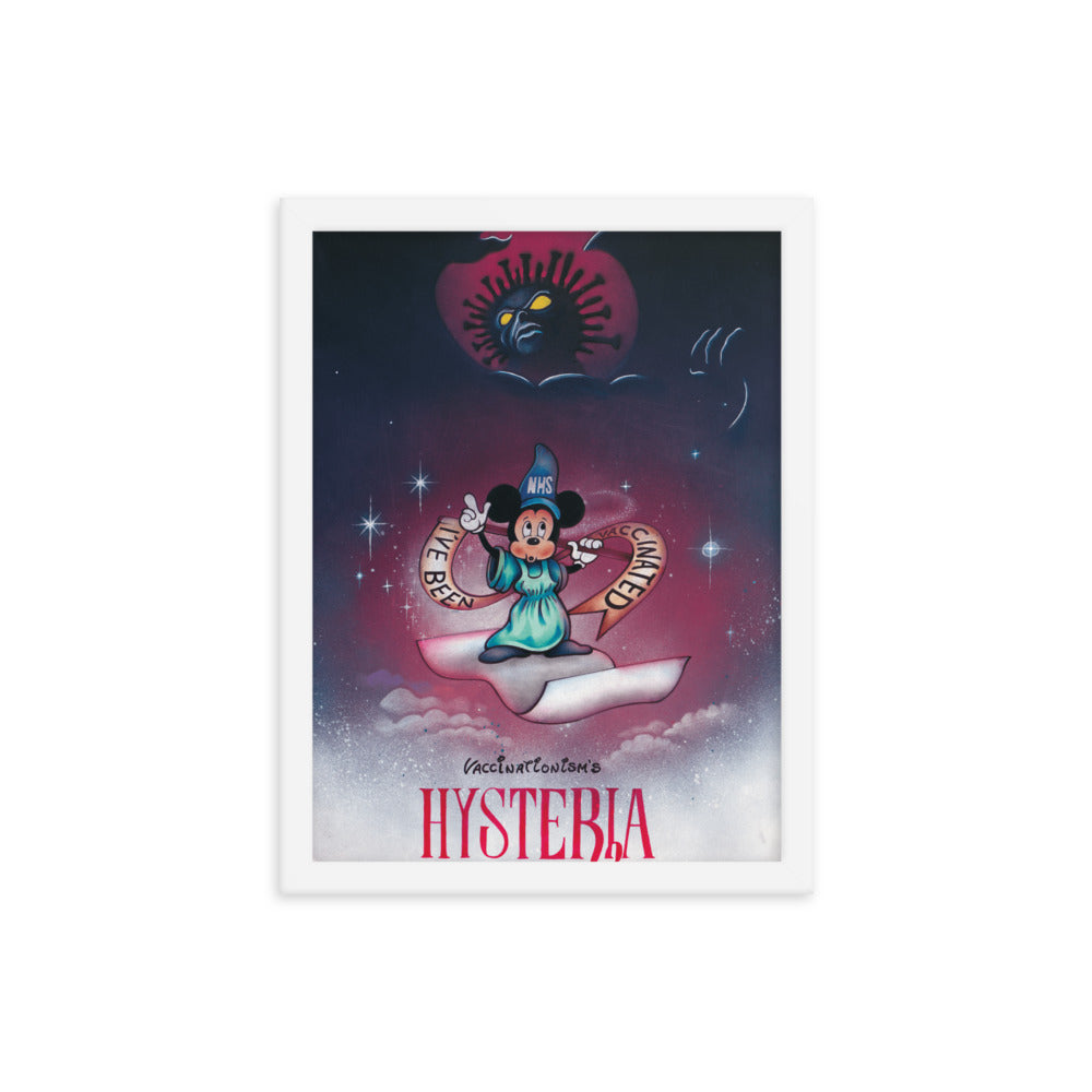 Hysteria | Vaccinationism | Art print framed | Lawyers Arts Club freeshipping - Lawyers Arts Club