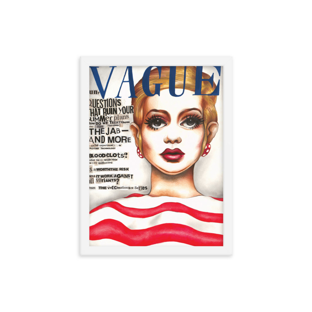 Vague | Vaccinationism | Art poster framed | Lawyers Arts Club freeshipping - Lawyers Arts Club