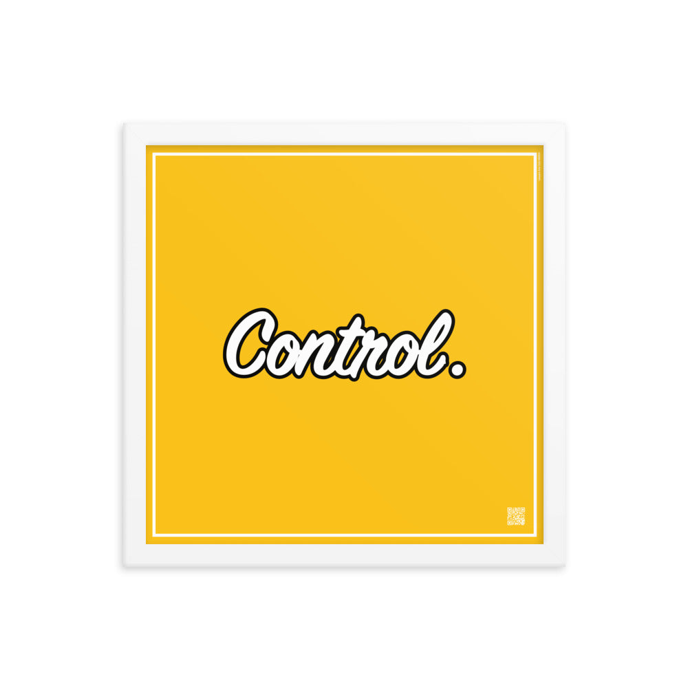 Control. | Law On The Wall | Art poster framed | Lawyers Arts Club freeshipping - Lawyers Arts Club