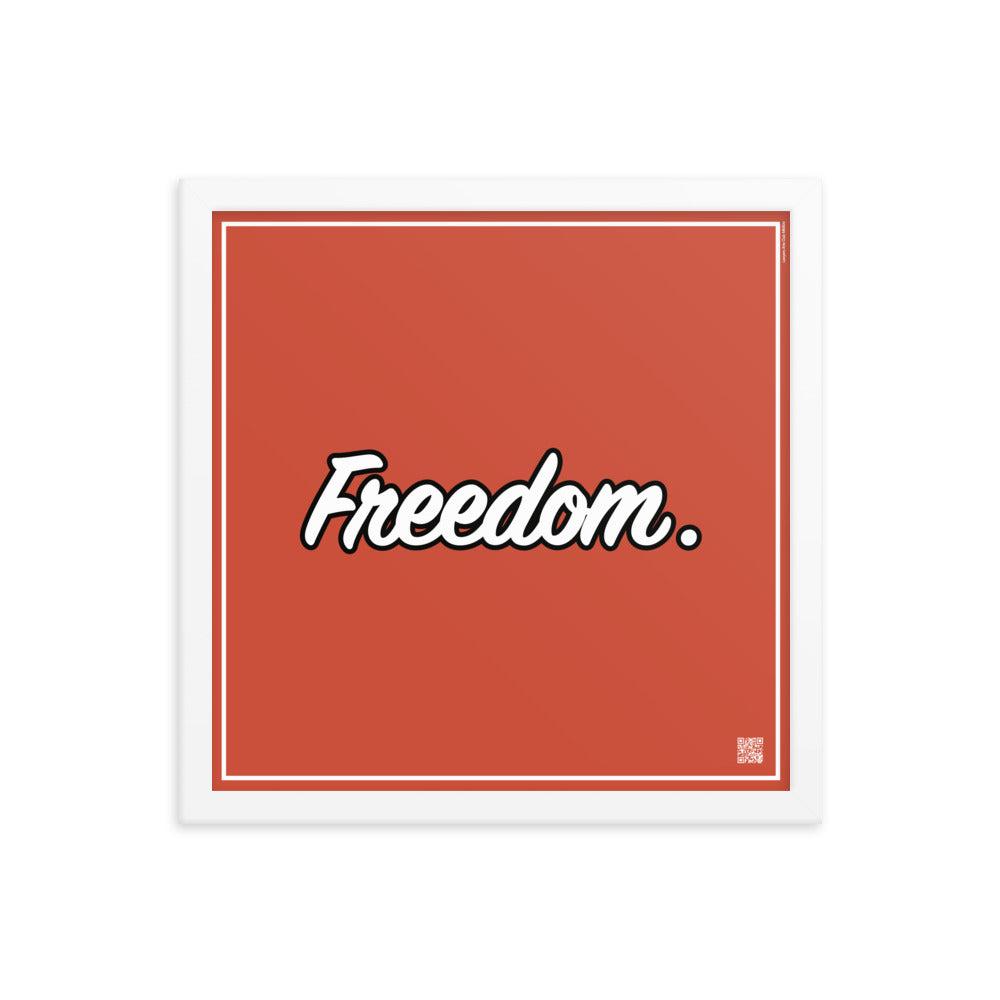 Freedom. | The Legal Cartoon | Art poster framed | Lawyers Arts Club freeshipping - Lawyers Arts Club