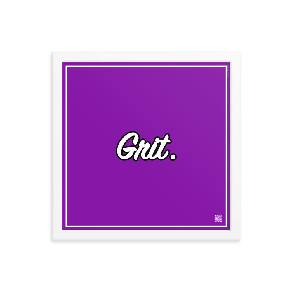 Grit. | Law On The Wall | Art poster framed | Lawyers Arts Club freeshipping - Lawyers Arts Club