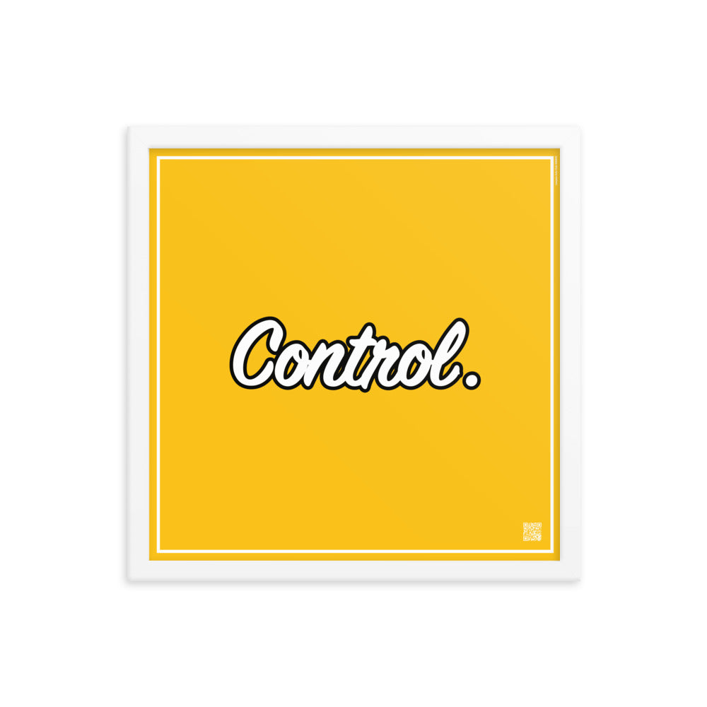 Control. | Law On The Wall | Art poster framed | Lawyers Arts Club freeshipping - Lawyers Arts Club