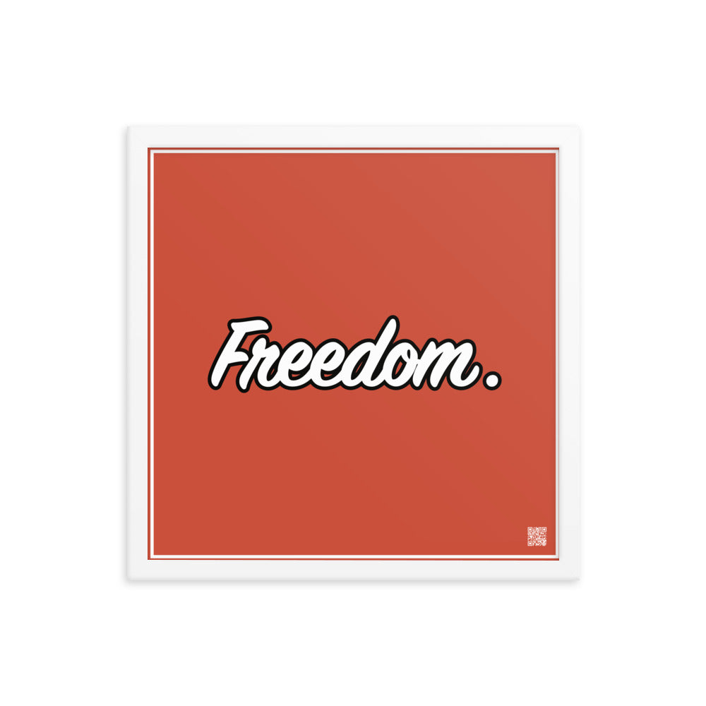 Freedom. | The Legal Cartoon | Art poster framed | Lawyers Arts Club freeshipping - Lawyers Arts Club