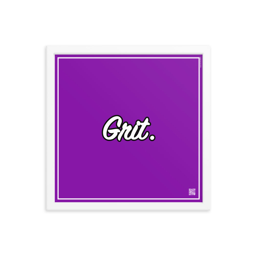 Grit. | Law On The Wall | Art poster framed | Lawyers Arts Club freeshipping - Lawyers Arts Club