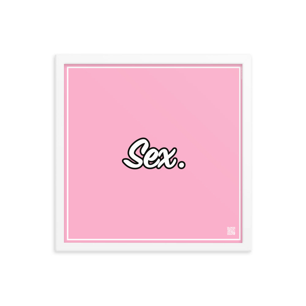 Sex. | Law on the Wall | Art poster framed | Lawyers Arts Club. freeshipping - Lawyers Arts Club