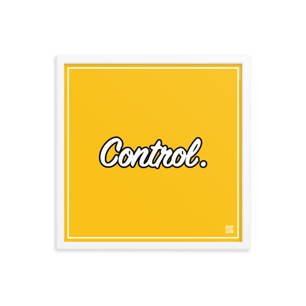 Control. | Law On The Wall | Art poster framed | Lawyers Arts Club freeshipping - Lawyers Arts Club