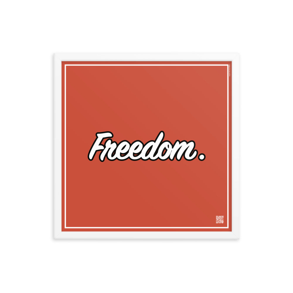 Freedom. | The Legal Cartoon | Art poster framed | Lawyers Arts Club freeshipping - Lawyers Arts Club