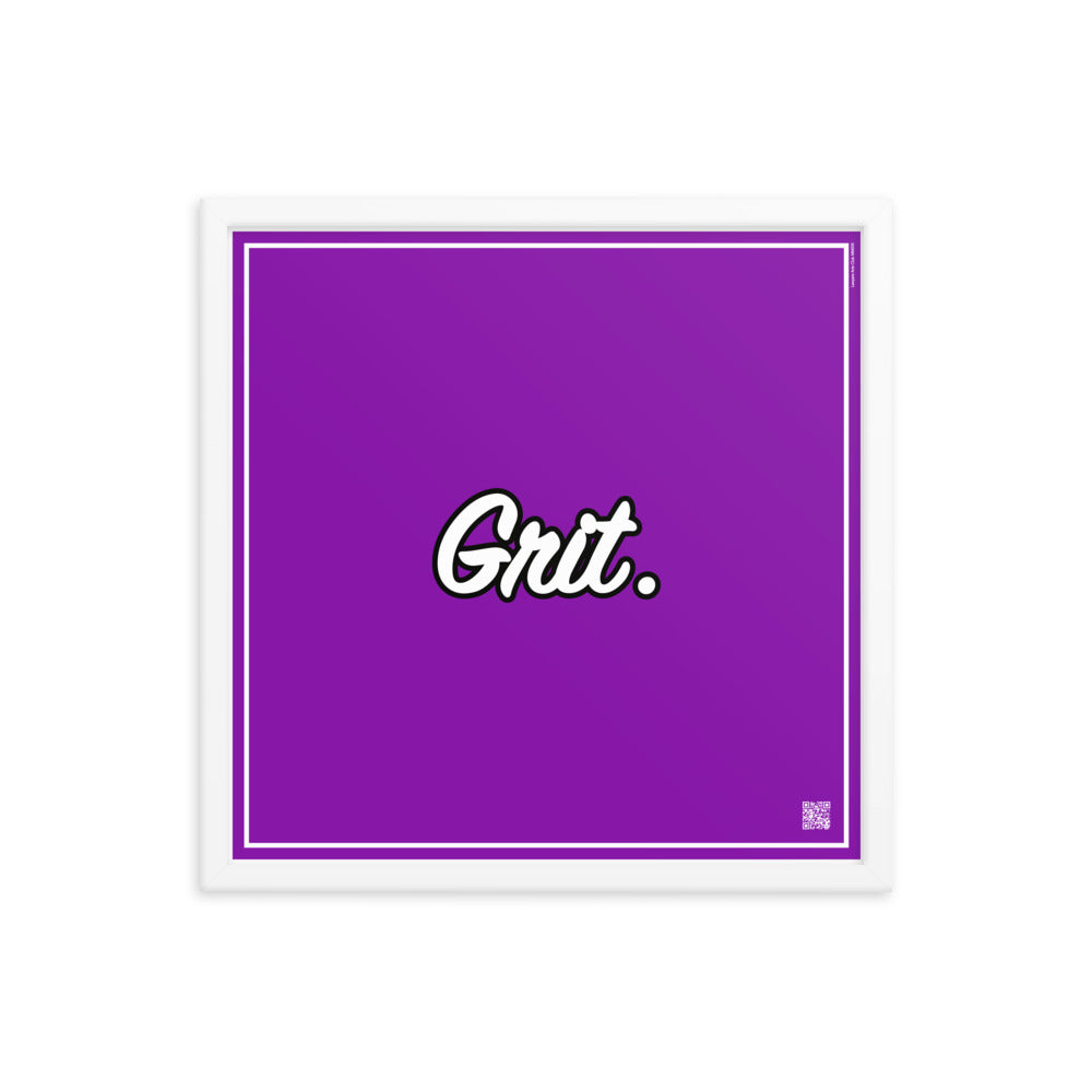 Grit. | Law On The Wall | Art poster framed | Lawyers Arts Club freeshipping - Lawyers Arts Club