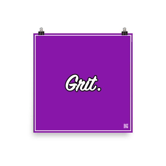 Grit. | Law On The wall | Art poster | Lawyers Arts Club freeshipping - Lawyers Arts Club