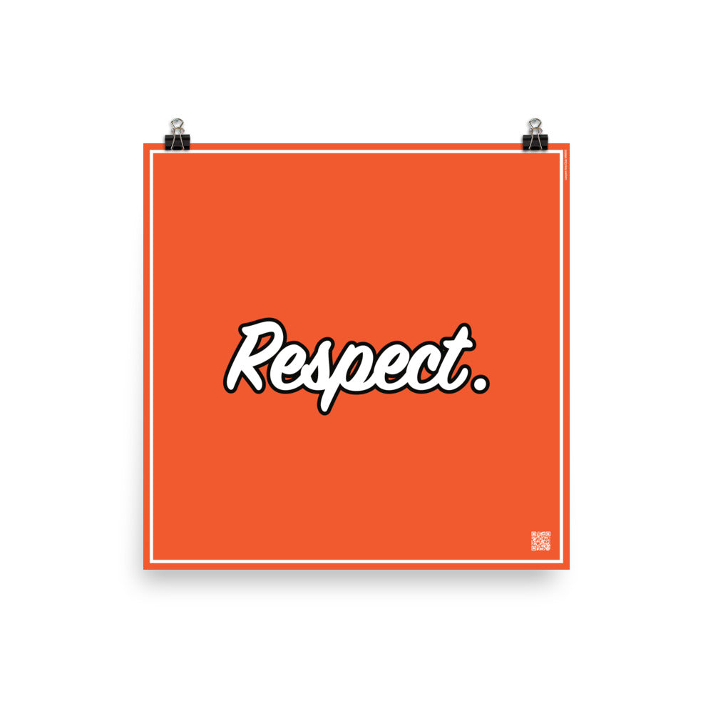 Respect. | Law On The wall | Art poster | Lawyers Arts Club freeshipping - Lawyers Arts Club