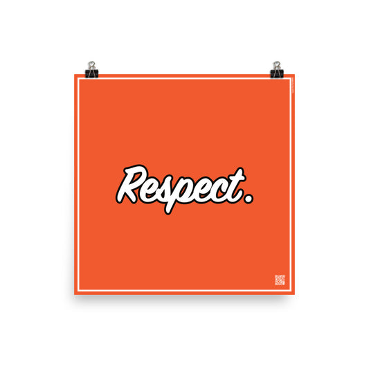Respect. | Law On The wall | Art poster | Lawyers Arts Club freeshipping - Lawyers Arts Club