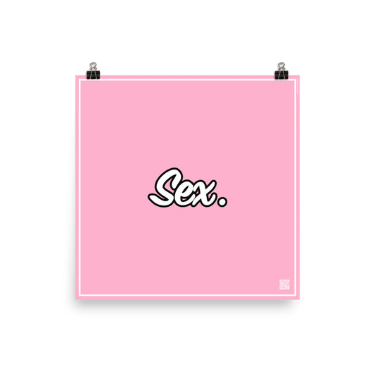 Sex. | Law on the Wall | Art poster | Lawyers Arts Club. freeshipping - Lawyers Arts Club