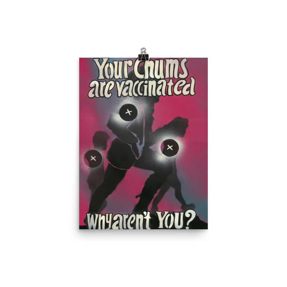 Your Chums | Vaccinationism | Art poster | Lawyers Arts Club freeshipping - Lawyers Arts Club