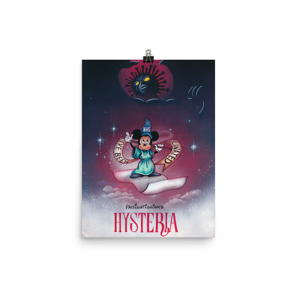 Hysteria | Vaccinationism | Art poster | Lawyers Arts Club freeshipping - Lawyers Arts Club