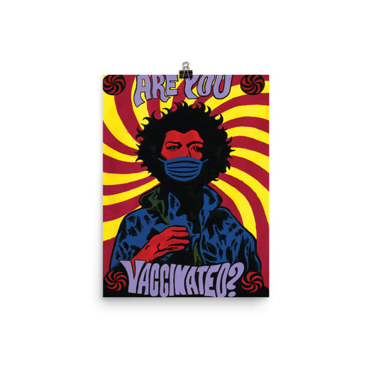 Hendrix | Vaccinationism | Art poster | Lawyers Arts Club freeshipping - Lawyers Arts Club